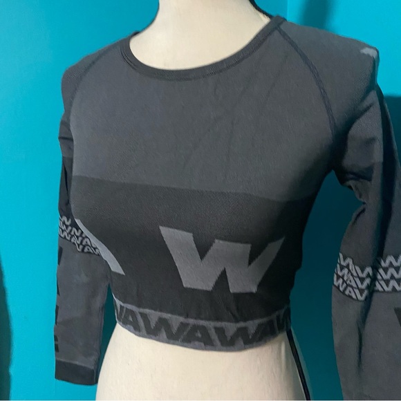 Alexander Wang X H&M XS Crop Top Legging Wang Set with Bandage Bra - Picture 3 of 11